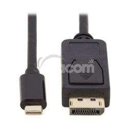 Tripplite Video kbel USB-C/DisplayPort s aretciou, 4K 60Hz, HDR (Samec/Samec), 0.9m U444-003-DP-BD