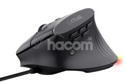 Trust GXT145 REXXA/Ergonomick�/Optick�/Pre prav�kov/12 800 DPI/Dr�tov� USB-A/�ierna 26024