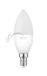 Trust Smart WiFi LED RGB&white ambience Candle E14 - farebn 71280