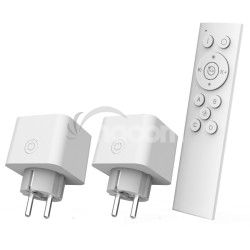 TRUST WIFI Socket Starter Set 2 Smart Plugs + Remote 71399