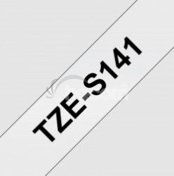 TZE-S141, priesvitn / ierna, 18mm TZES141