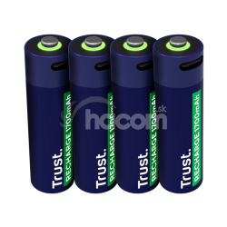 USB-C RECHARGEABLE BATTERIES 4P - AA 25631