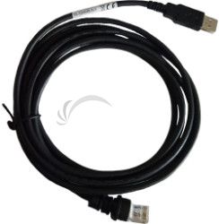 USB kbel pre MK3780,71xx: USB, ierna, Type A, 2.9m (9.5'), straight, hos power 59-59084-N-3