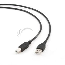 USB kbel typu AB, dka 1,8m HQ ierny CCP-USB2-AMBM-6