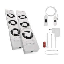 Ventiltor pod raditor DUO, biely P56PR2