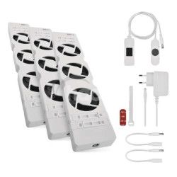 Ventiltor pod raditor TRIO, biely P56PR3