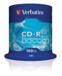VERBATIM CD-R (100-Pack) Spindl / ExtraProtect / 52x / 700 43411