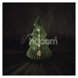 Vianon papierov stromek so stojanom, 30 cm, vntorn DCAW21