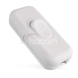 Vypna jednoplov nrov priechodn biely A1208