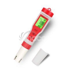 W-Star Tester vody 4v1 EZ9908 na pH, vodivos, TDS pre bazny, studne a hydropniu EZ9908