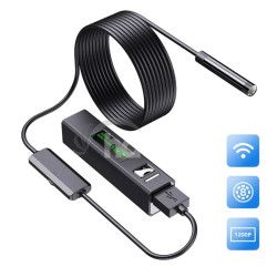 W-star WIFI endoskop WEF1505m, 5m mkk kbel UHD 1200P, 8mm, iOS, adroid, PC WEF1505m