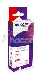 WECARE ARMOR ink kompatibiln s CANON CLi-521M, erven/magenta K20377W4