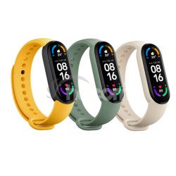 Xiaomi Mi Smart Band 6 Strap(3 pack) Ivory/Olive/Yellow 34141