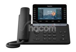 Yealink SIP-T85W SIP telef�n, PoE, 5,5" bar. LCD, GigE, 16 SIP ��tov, BT, Wi-Fi 6 SIP-T85W