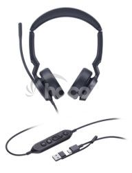 Yealink UH44 Dual Teams USB-C/A, drtov nhlavn UH44DualTeamsUSB-C/A