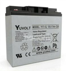 Yuasa YUVOLT Y17-12FR M5 VdS (12V; 17Ah) 15050