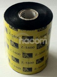 Zebra pska 3400 wax/resin. 03400BK15645