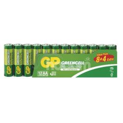 Zinko-chloridov batria GP Greencell R6 (AA), 12 ks 12ks B1220F