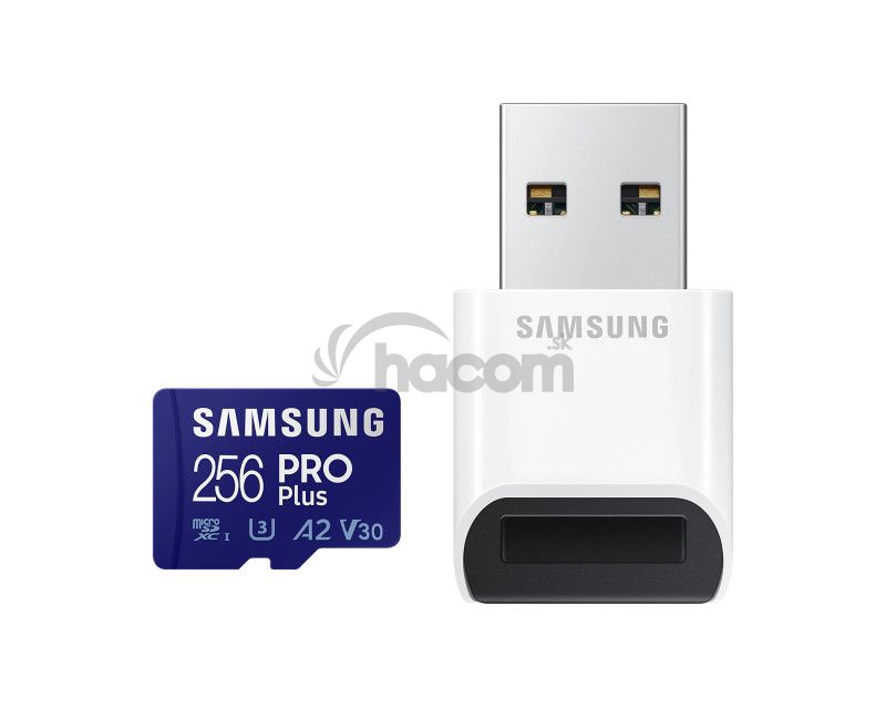 Samsung micro SDXC 256GB PRO Plus + USB adaptér MB-MD256KB/WW